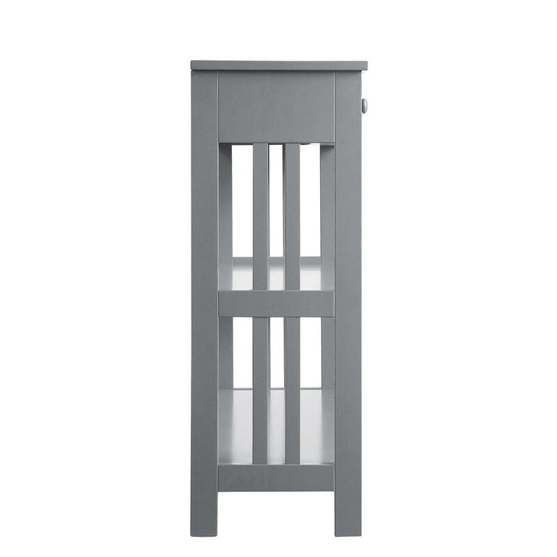 Convience Concept, Inc. Mission 1 Drawer Console Table with Shelves