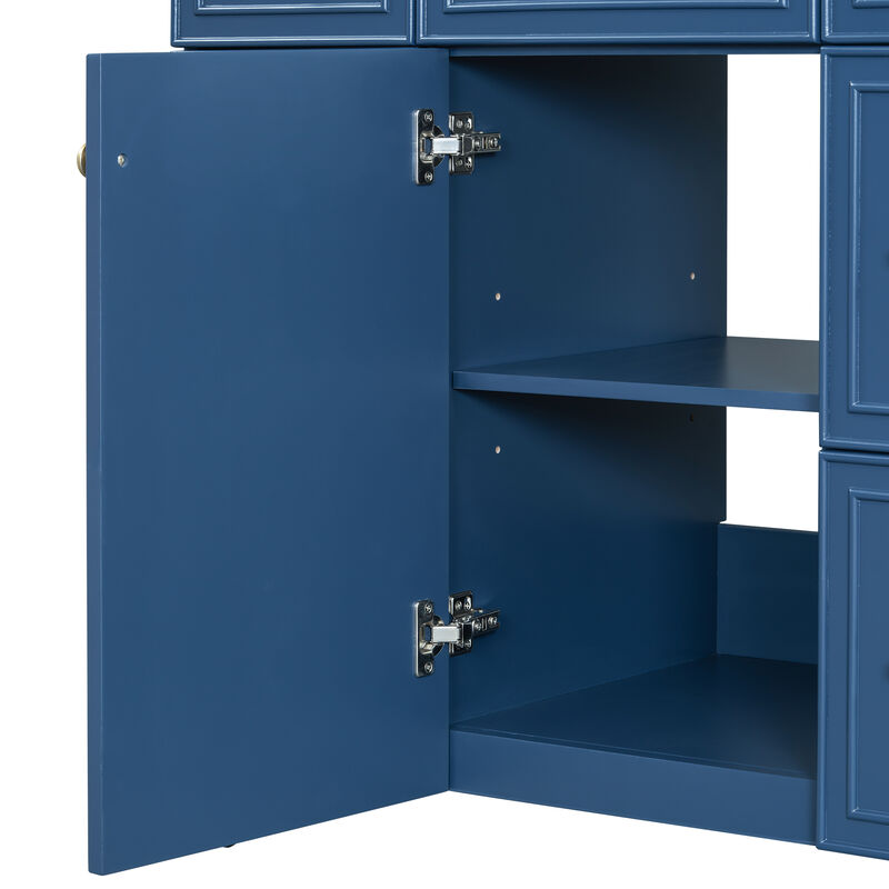 Merax Bathroom Vanity with Ceramic Sink