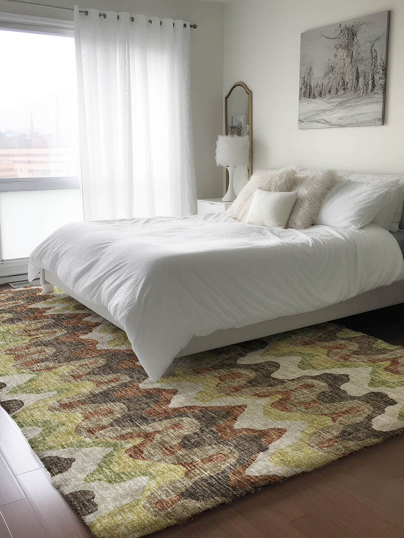 Lorenzo LN6 Chocolate 8' x 10' Rug