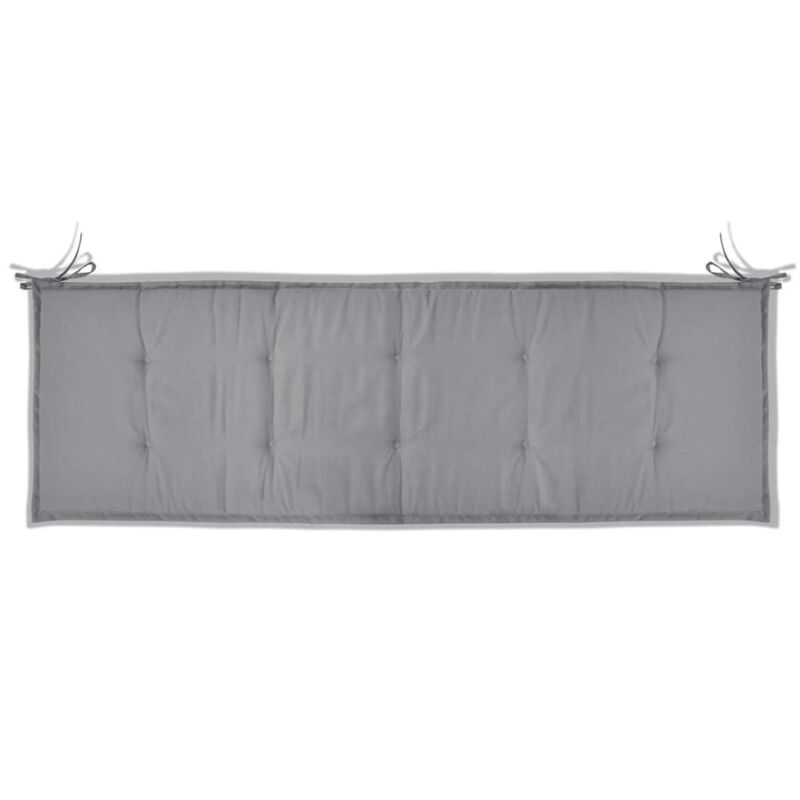 vidaXL Garden Bench Cushion Gray 59"x19.7"x1.18"