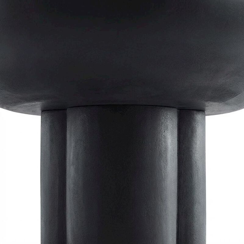 Concrete Coffee Table with Durable Round Top and Modern Design image number 6