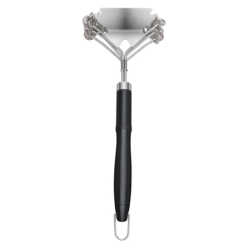 BBQ Grill Brush and Scraper Stainless Steel Bristle Free Grill Cleaner 17 in image number 0