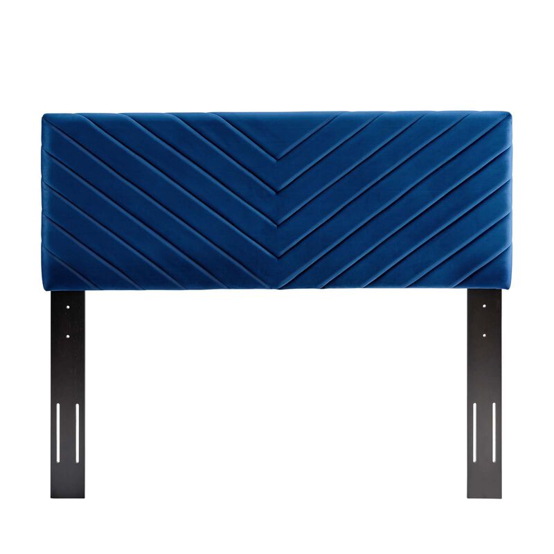 Modway - Alyson Angular Channel Tufted Performance Velvet Full / Queen Headboard image number 3