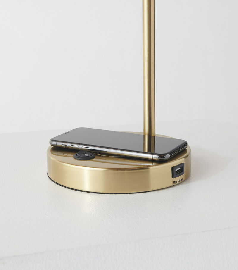 Elizabeth USB Table Lamp