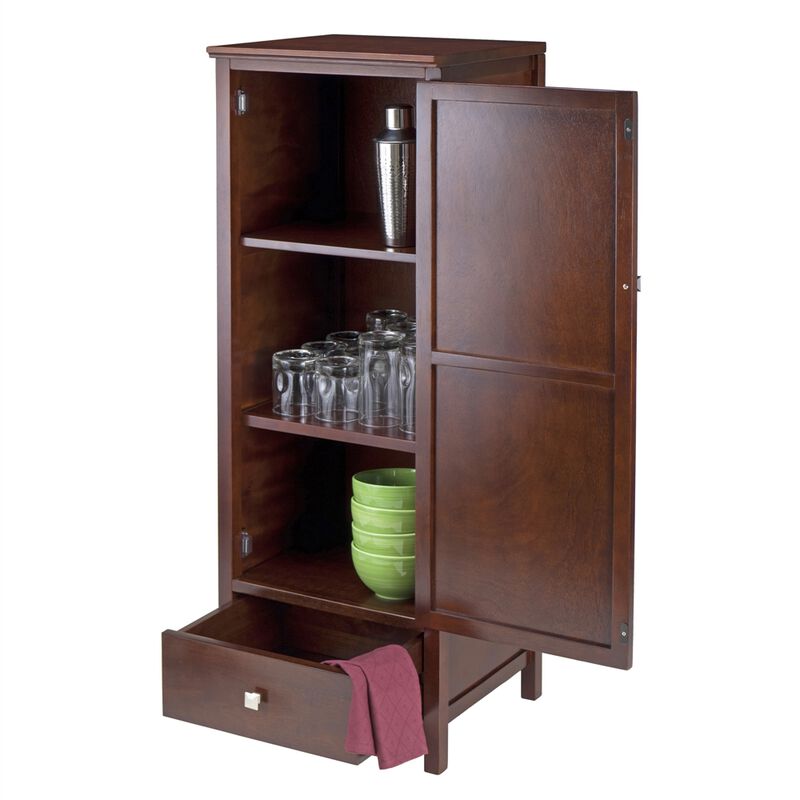 Winsome Wood Brooke Jelly Close Cupboard with Door and Drawer