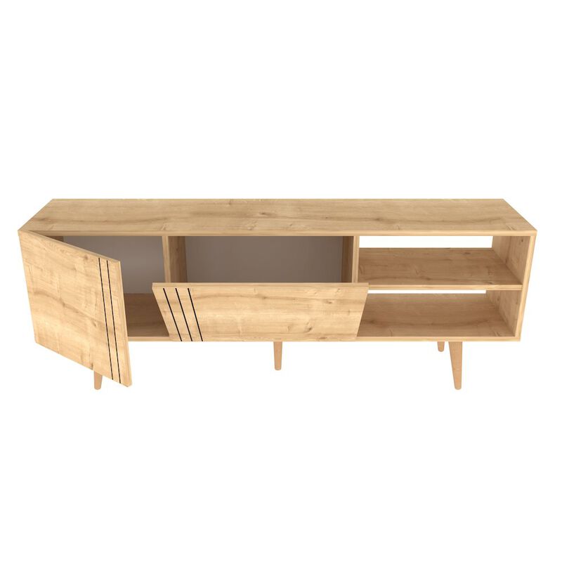 Decorotika Ronas Tv Stand - Sapphire Oak