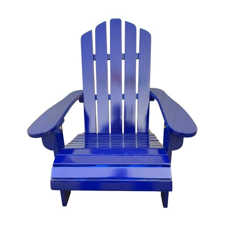 Hivvago Classic Kids Wooden Adirondack Chair