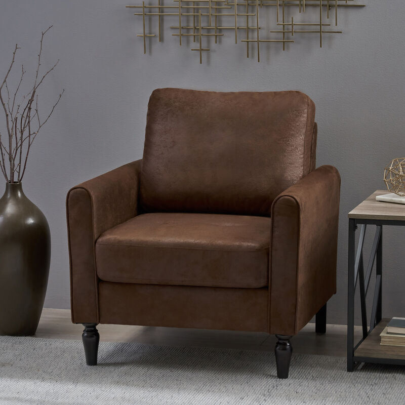Merax Contemporary Club Chair with Cushion