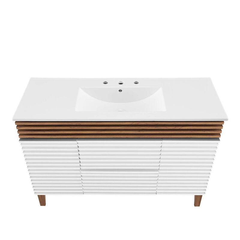 Render 48" Single Sink Bathroom Vanity image number 6