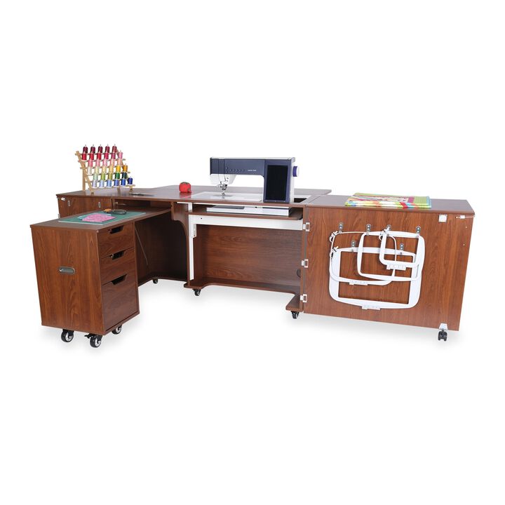 Outback XL Sewing Cabinet Teak