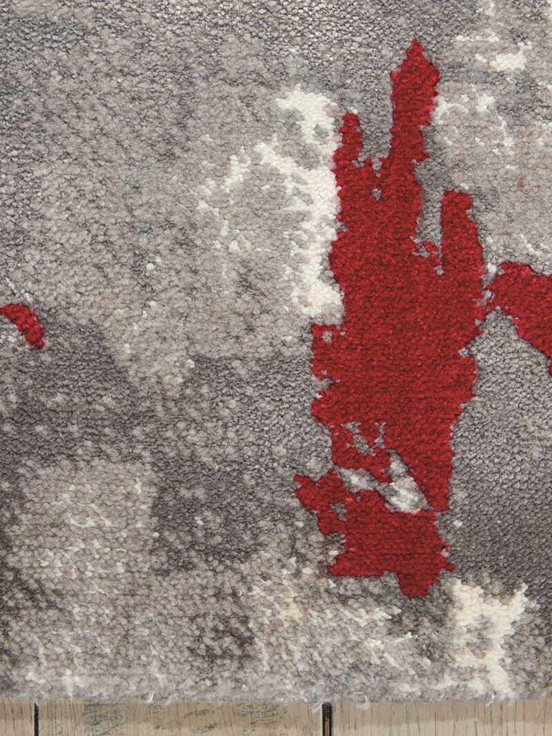 Twilight TWI21 Gray/Red 12' x 15' Rug