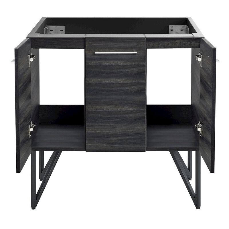 Annecy 36" Bathroom Vanity in Black Walnut - Cabinet Only image number 4