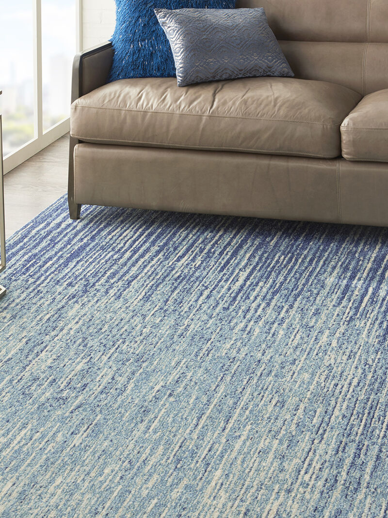 Passion PSN09 Navy/Light Blue 6'7" x 9'6" Rug image number 8