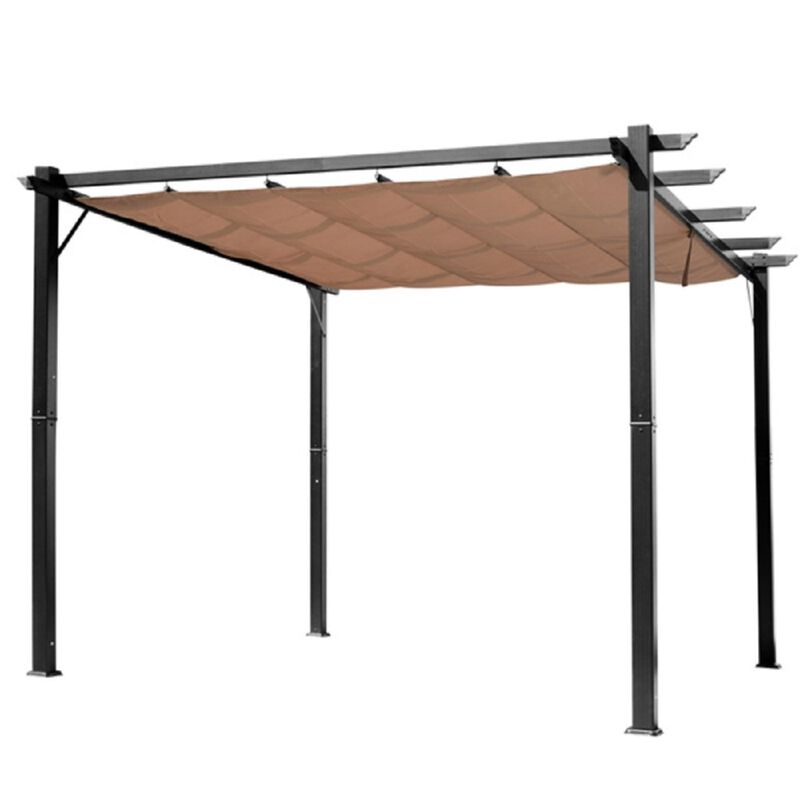 Pergola Gazebo Freestanding Patio Shade Canopy for Outdoor Relaxation