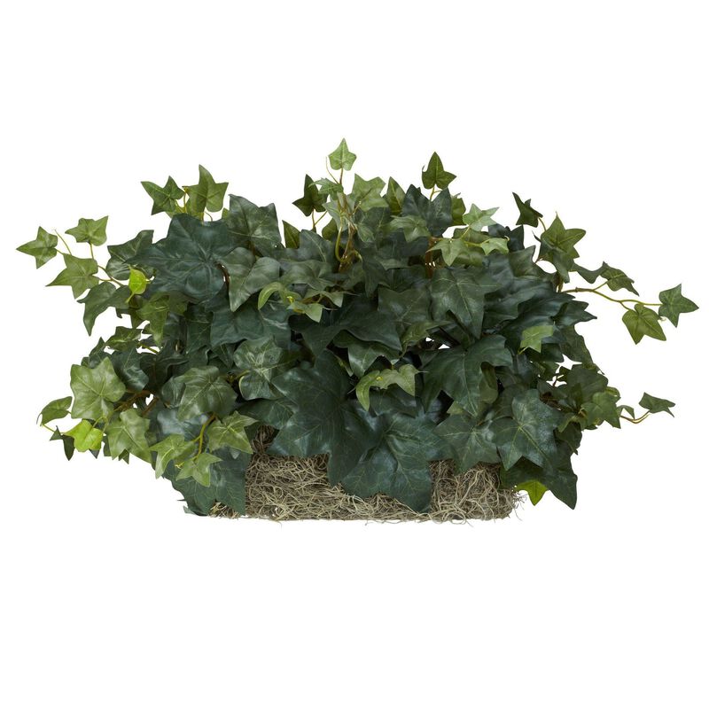 Nearly Natural Ivy Ledge Plant (Set on Foam) Silk Plant image number 1