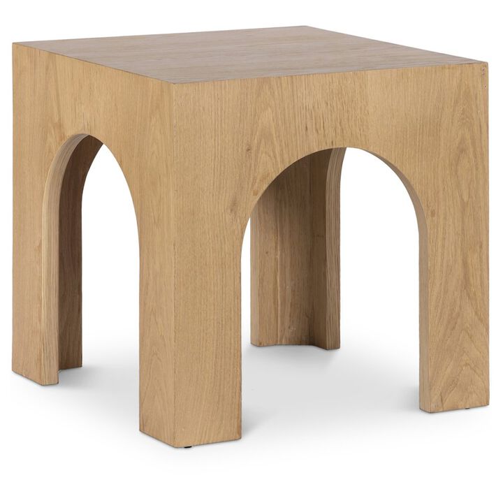 Meridian Furniture Arch Oak End Table
