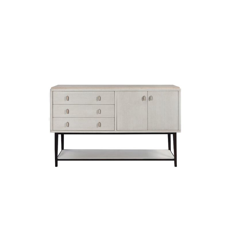 Bernards Elements Server Metal Base In Vanilla Finish image number 4