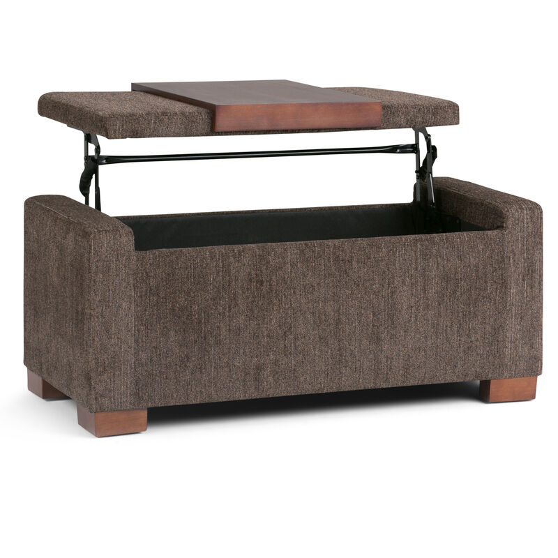 Simpli Home Bretton Lift Top Storage Ottoman image number 3