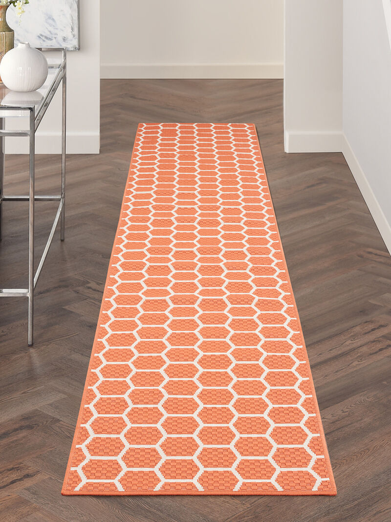 Twist Reversible TWS01 Coral 2'2" x 8' Rug