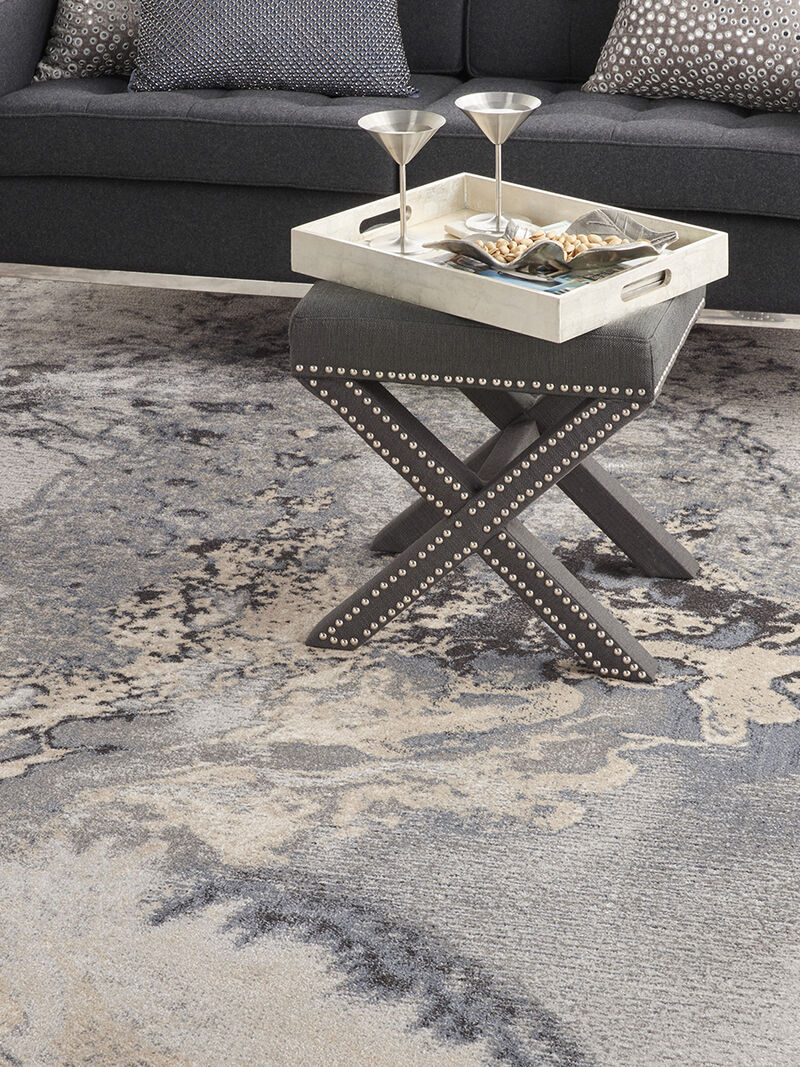 Maxell MAE08 Gray 10' x 14' Rug