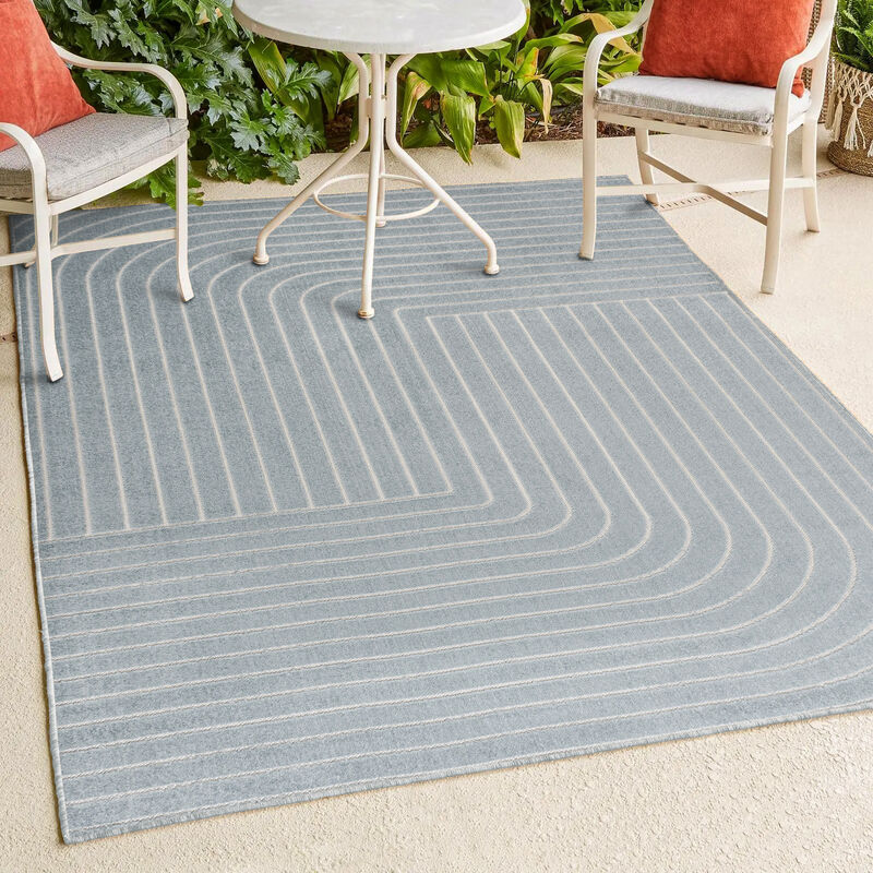 Odense Minimalist Angle Geometric Area Rug