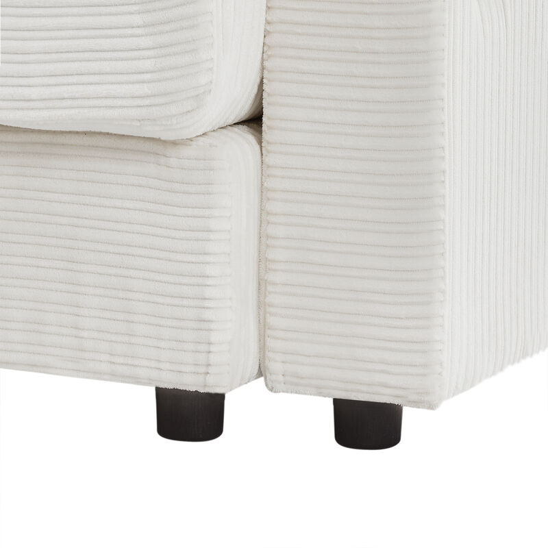 Merax Modern Style Sectional Sofa Couch with Storage