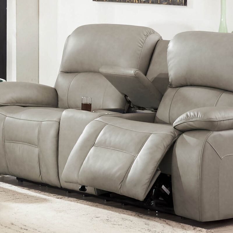 Westminster Power Headrest Zero Gravity Reclining Loveseat with Console