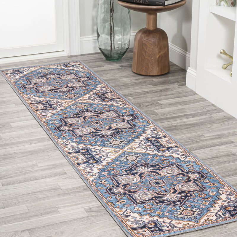 Cirali Ornate Large Medallion Machine-Washable Area Rug