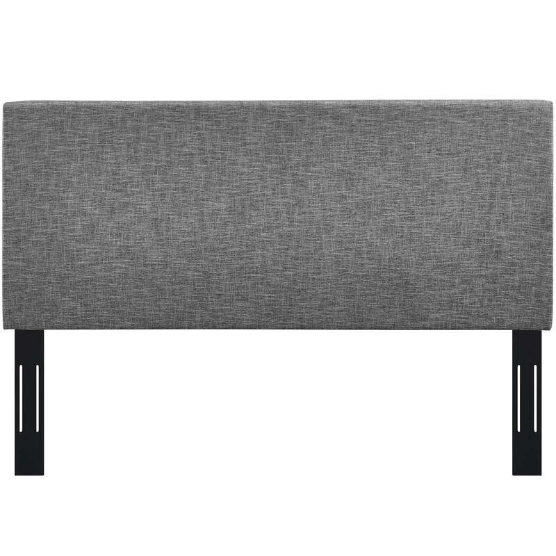 Modway - Taylor Full / Queen Upholstered Linen Fabric Headboard image number 4