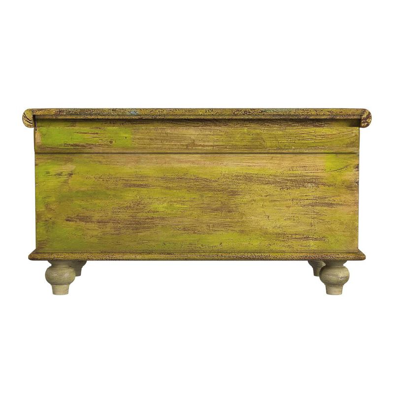 Butler Specialty Company Mesa Carved Wood Trunk Coffee Table, Assorted