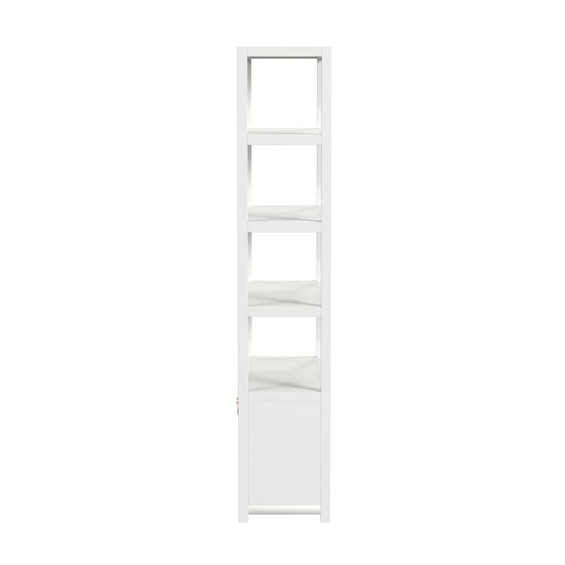Butler Specialty Lark  4- Tier Etagere  Etagere Bookcase, White image number 4