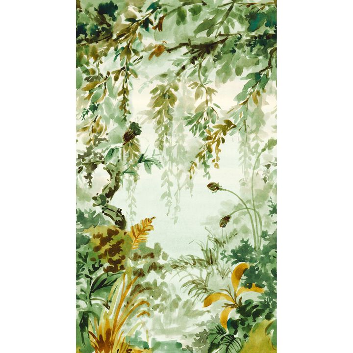 Orom II Photographic All-over Print Green Mural A52201