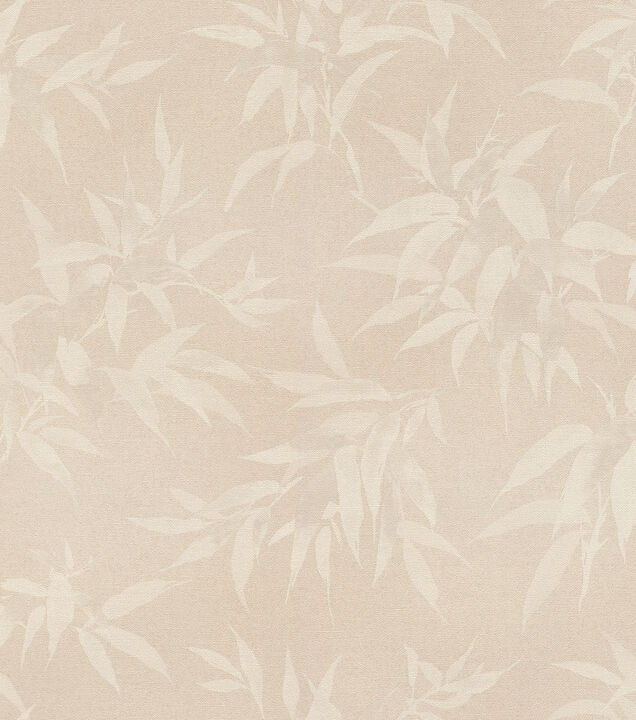 Minori Beige Leaves Wallpaper