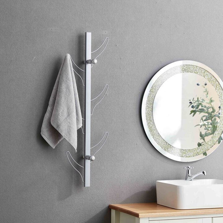 Streamdale Coat Hat Rack Silver