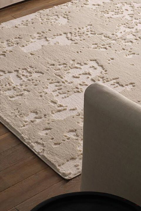 Jaida Meilani Coconut Milk 8'10" x 12' Rug by Label J x Jaipur Living