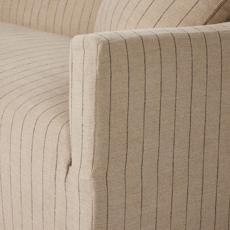 Lowell Lavon Flint Slipcover Sofa
