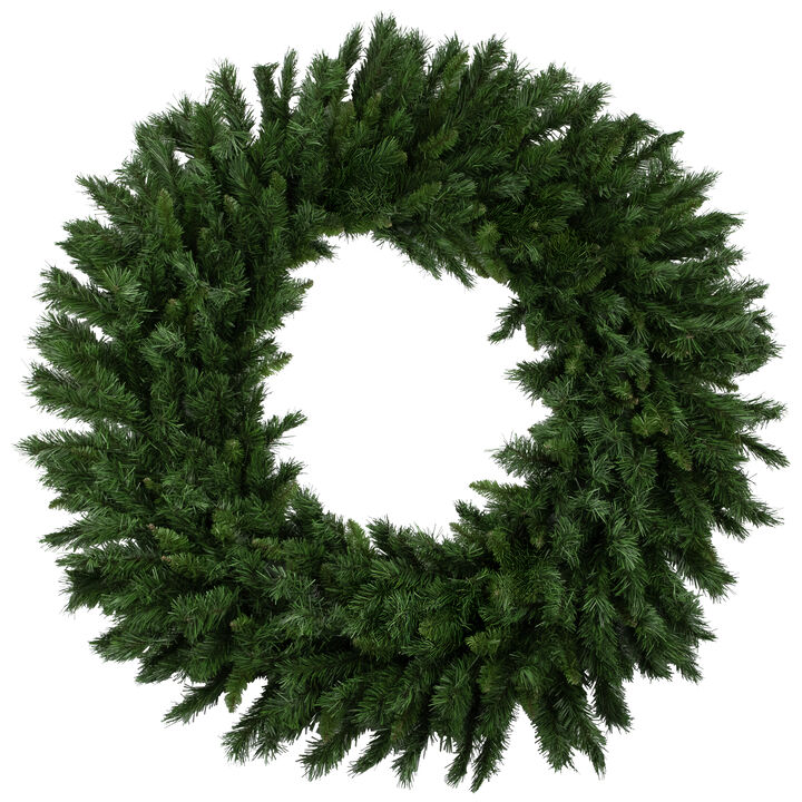 Lush Mixed Pine Artificial Christmas Wreath - 48-Inch  Unlit