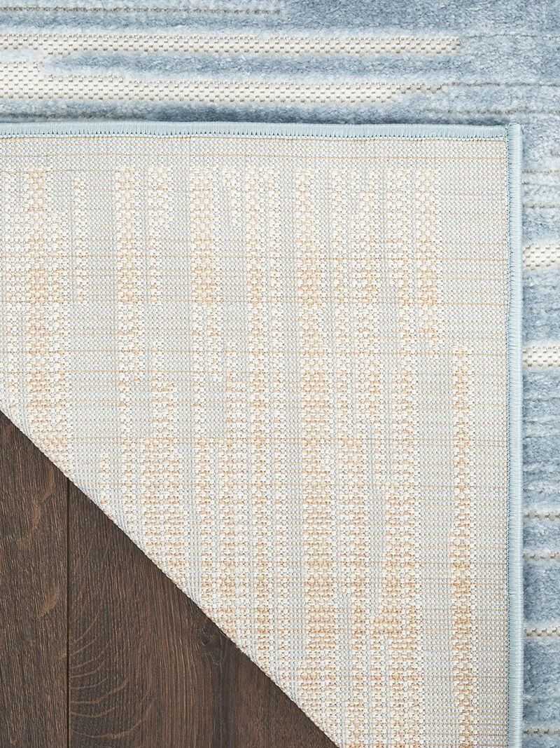 Care Free CAF04 Blue 3'11" x 5'11" Rug