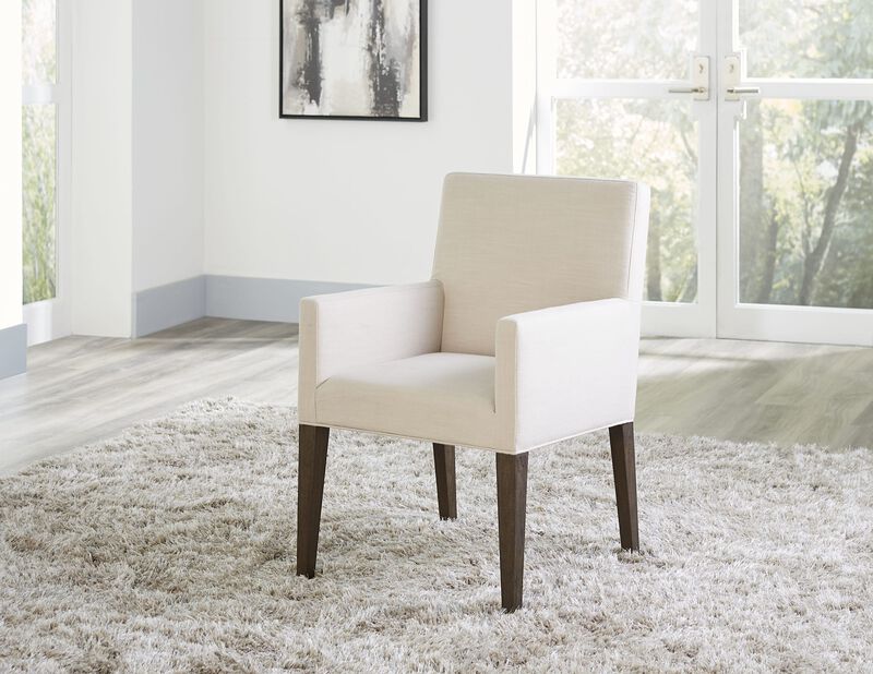 Modesto Upholstered Arm Chair - Set of 2 image number 1