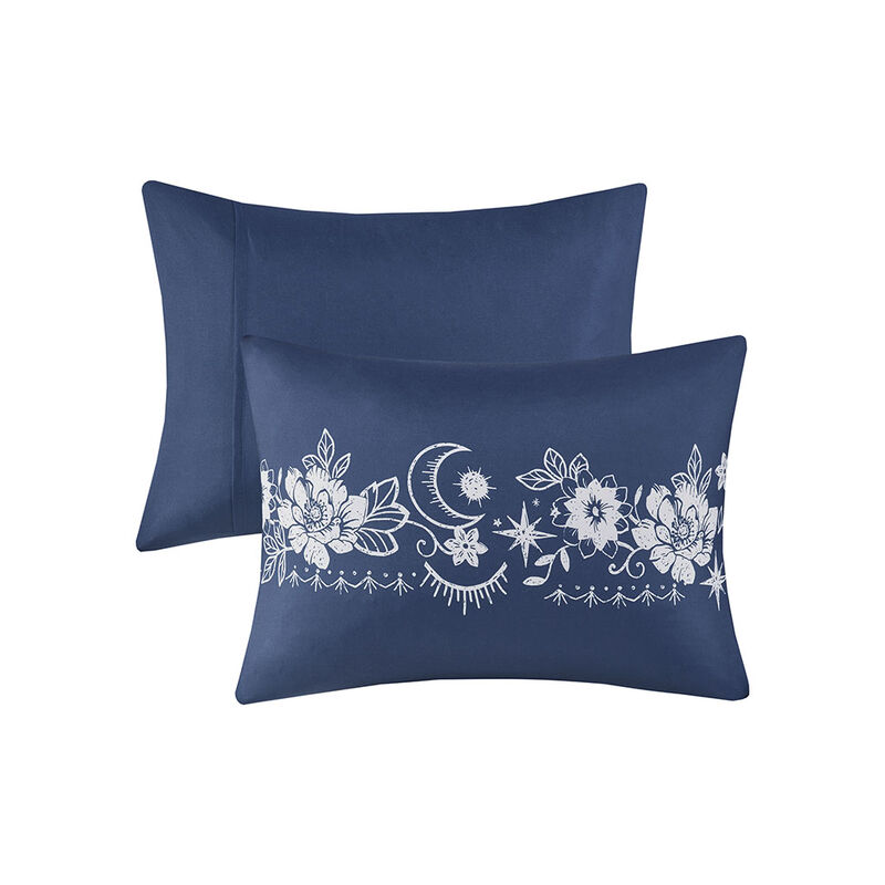 Gracie Mills Sparks Celestial Medallion Comforter Set