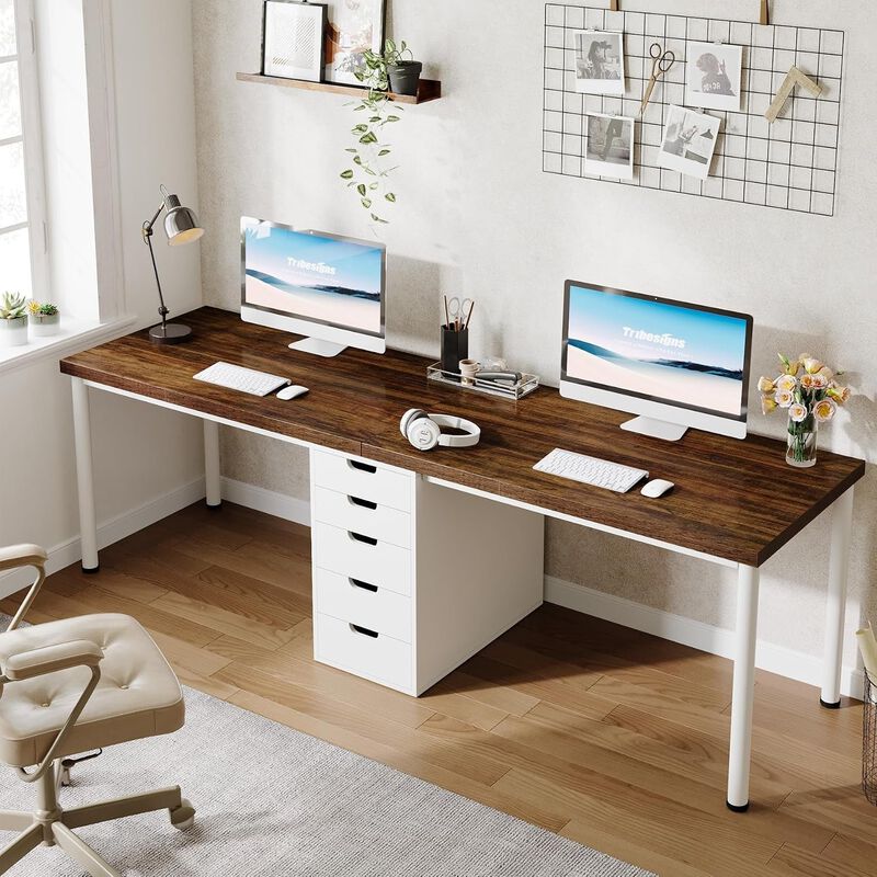 53" Reversible L Shaped Desk image number 6