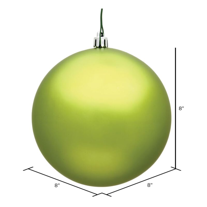 Vickerman Lime Matte Ball UV Drilled Cap - image number 1