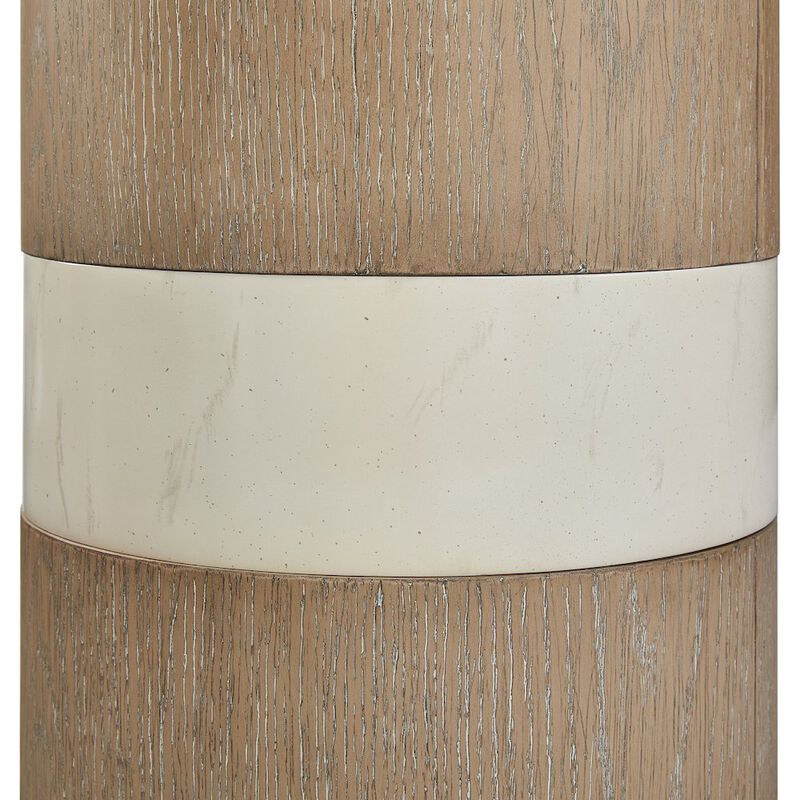 Bernards Transitional Elements Spot Table - Toffee image number 1