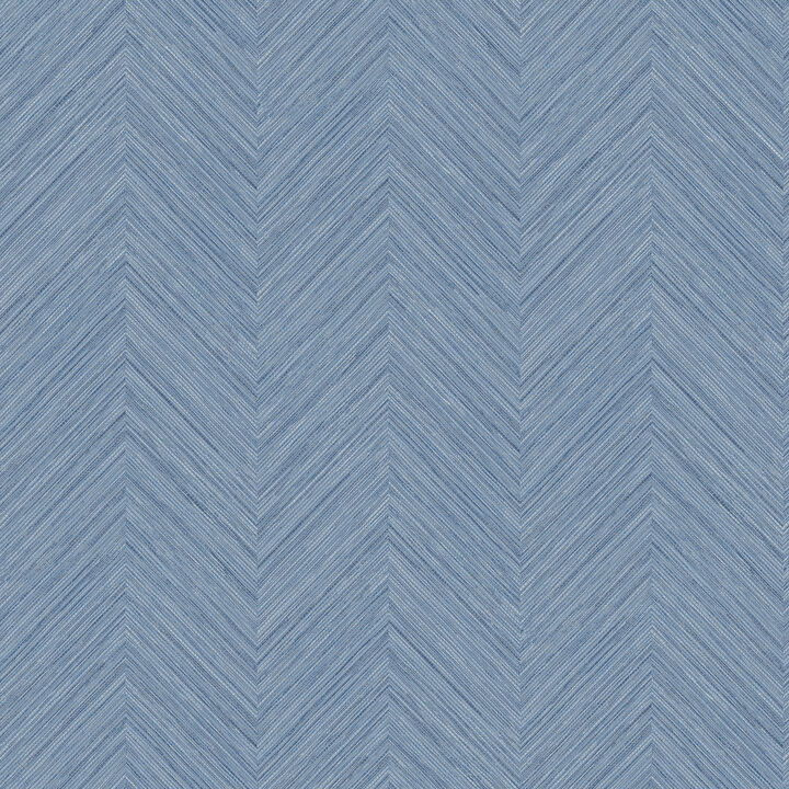 Caladesi Blue Linen Wallpaper