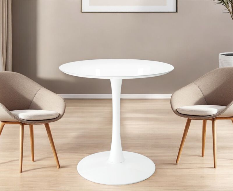 Contemporary Metal Dining Table for Small and Large Spaces