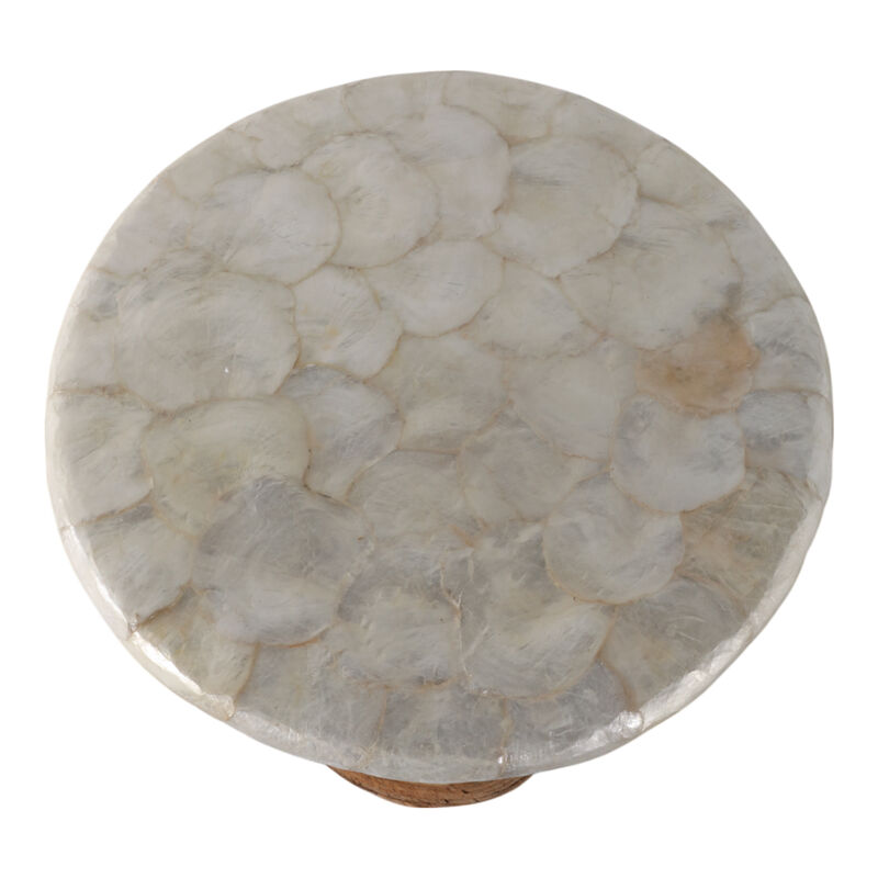 Capiz Top Pandan Accent Table image number 4