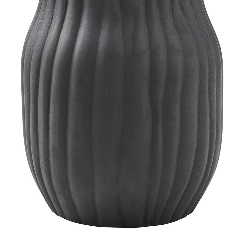 Renwil Nocera Vase In Black Color