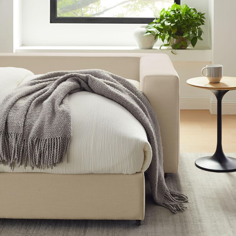 Commix Down Filled Overstuffed Sleeper Sofa image number 8