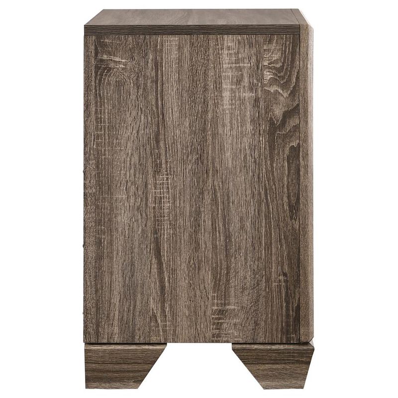 Coaster Co. of America Kauffman 2-drawer Nightstand Washed Taupe