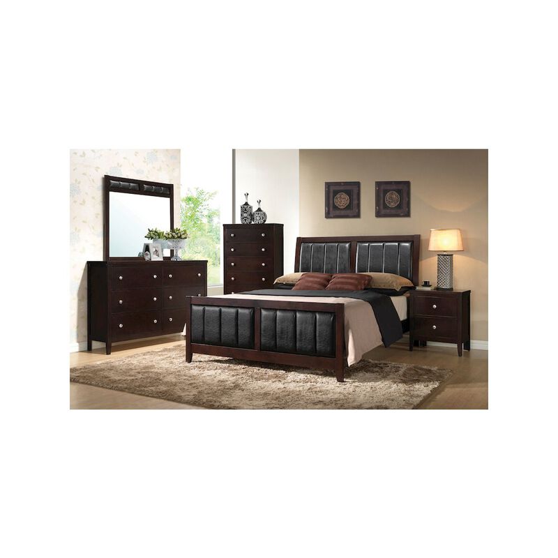 Coaster Co. of America Carlton 6-drawer Dresser with Mirror Cappuccino image number 2